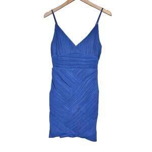 Do + Be Blue Sleeveless Mini Dress Women's Small Sorority Date Night Out